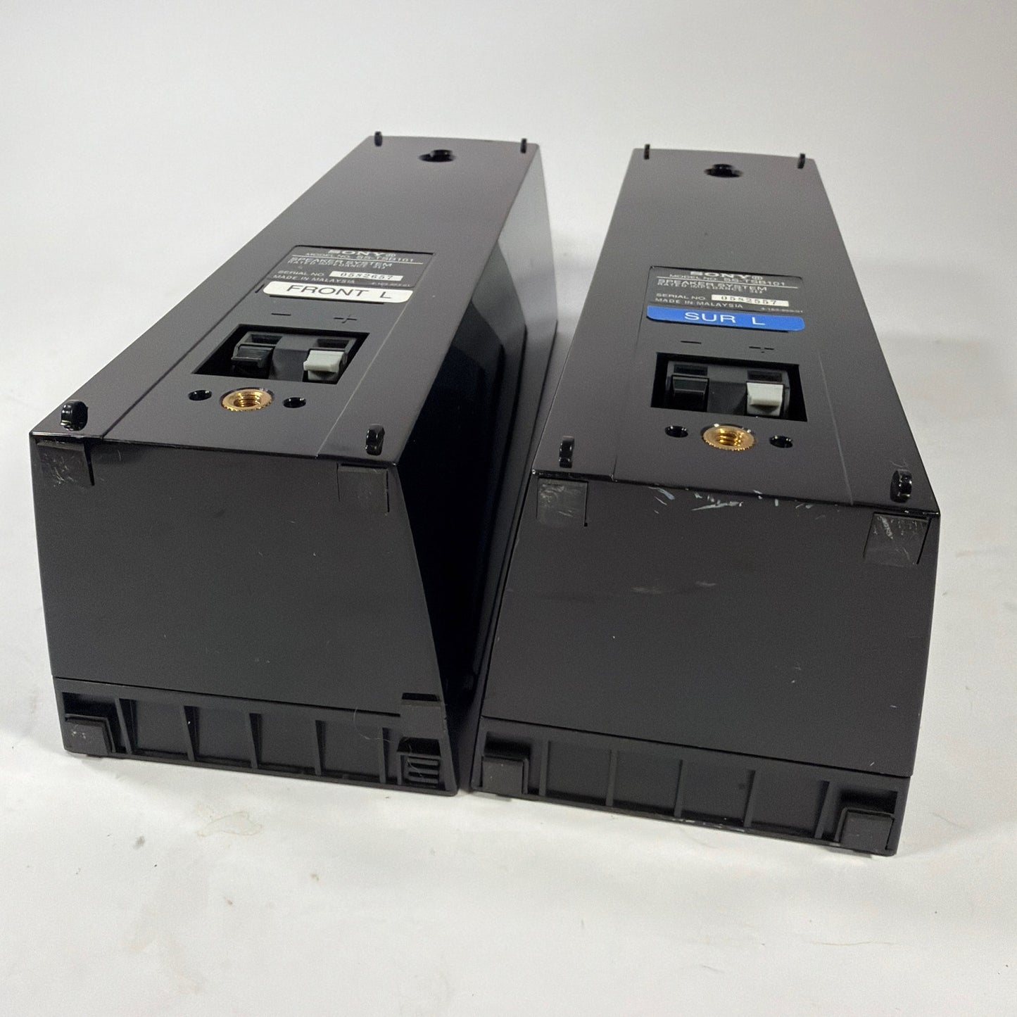 Sony SS-TSB101 Satellite Speakers Pair 3 Ohm Black SUR L FRONT L