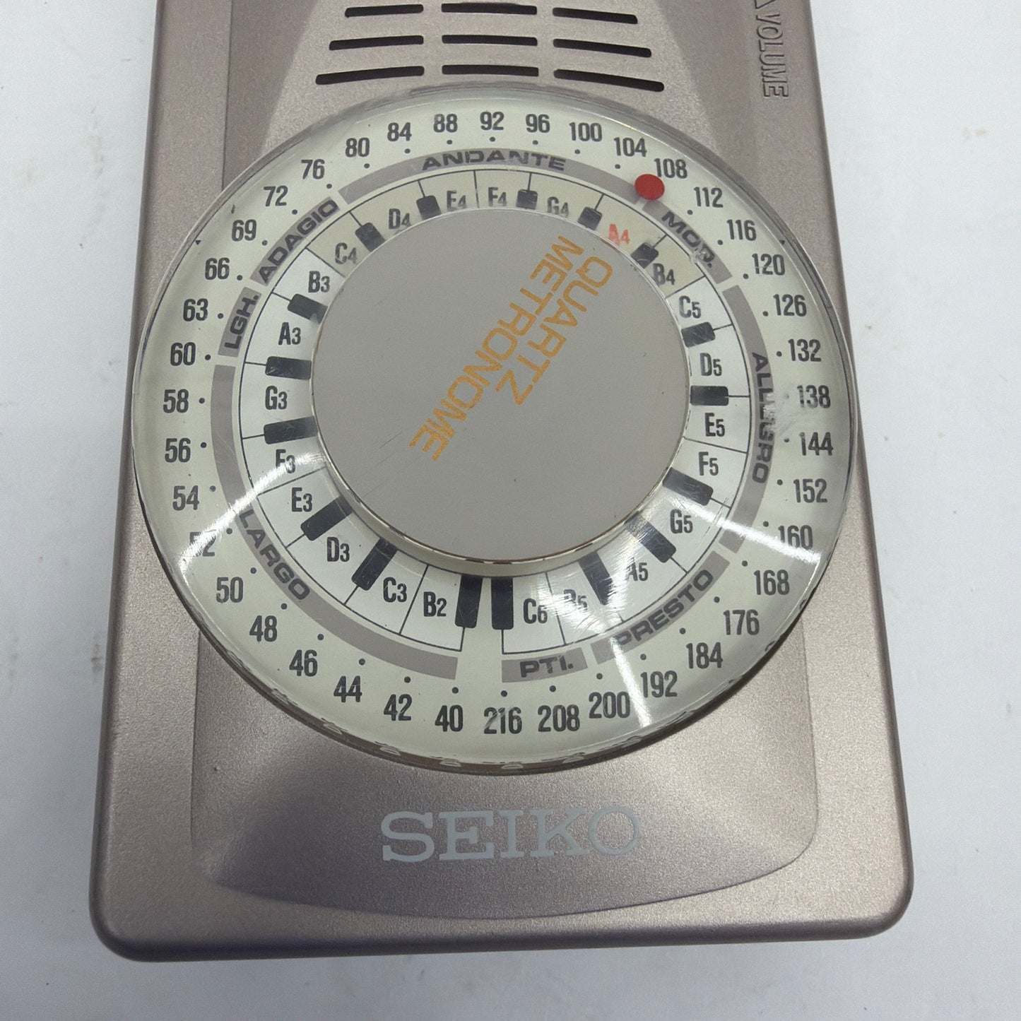 Seiko SQ-88 Quartz Metronome Made in Japan Silver