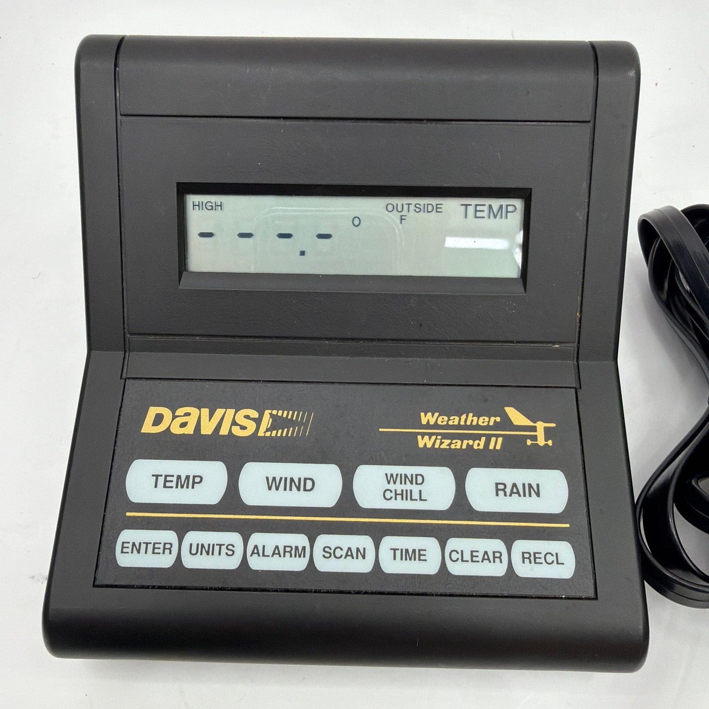 Davis Instruments Weather Wizard II 7420 Weather Station Console Weatherlink