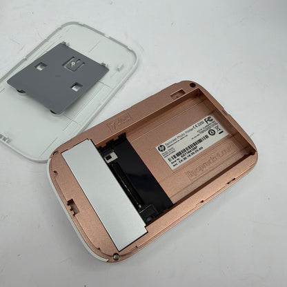 HP Sprocket 100 Portable 2x3 Photo Printer White Rose Gold X7N07A