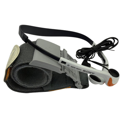 Sony Walkman Sports SRF-M85W S2 Weather/AM/FM Armband Radio with MDR-W014 Headps