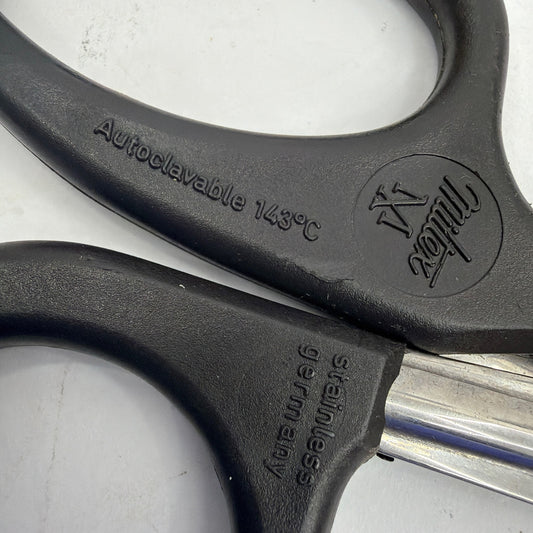 Miltex Autoclavable Bandage Scissors Stainless Steel Black Handle Germany