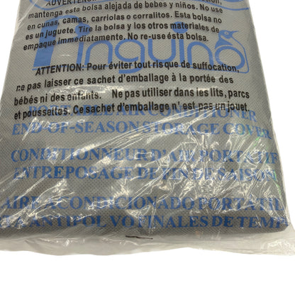 DeLonghi Portable Air Conditioner End-of-Season Dust Storage Cover Gray