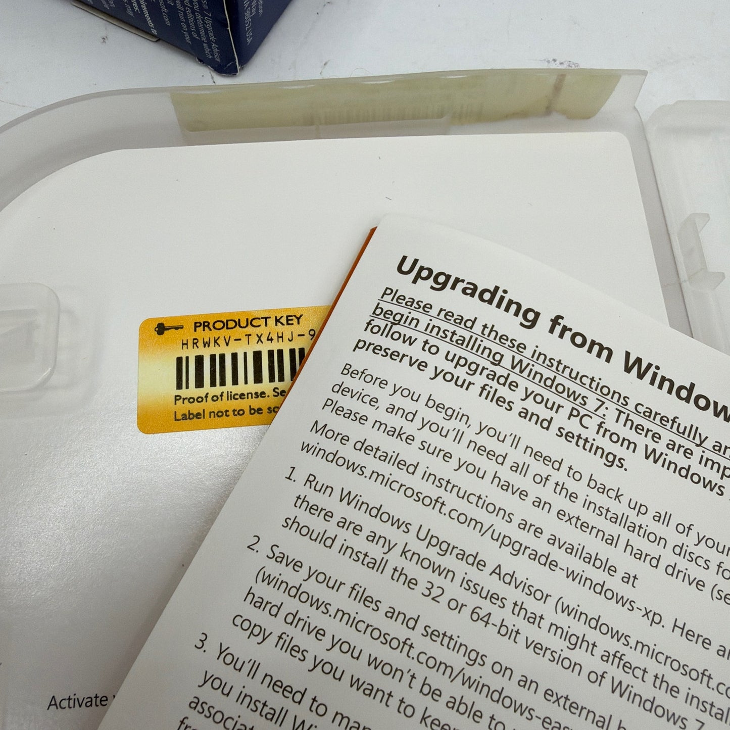 Microsoft Windows 7 Professional 32/64-Bit DVD Set w/ Product Key X15-60616-01