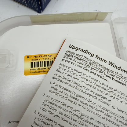 Microsoft Windows 7 Professional 32/64-Bit DVD Set w/ Product Key X15-60616-01