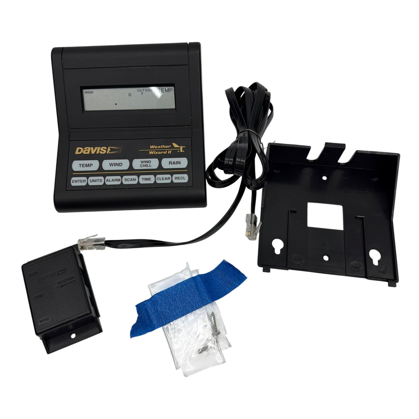 Davis Instruments Weather Wizard II 7420 Weather Station Console Weatherlink