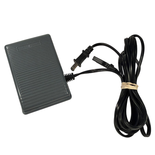 FDM FC-1902 Speed Controller Foot Pedal 110-120V w/ Power Cord Gray