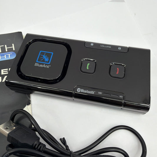 BlueAnt Supertooth Light Bluetooth Handsfree Car Speakerphone Kit Black