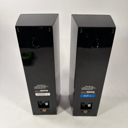 Sony SS-TSB101 Satellite Speakers Pair 3 Ohm Black SUR L FRONT L
