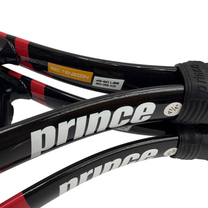 Prince Thunder 110 Tennis Racket Set of 2 with Bag 4 1/4" Grip