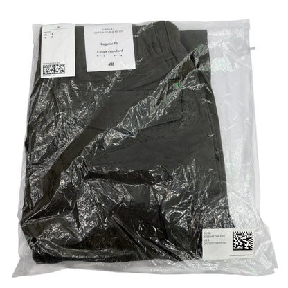 H&M Regular Fit Pants Dark Green US Small