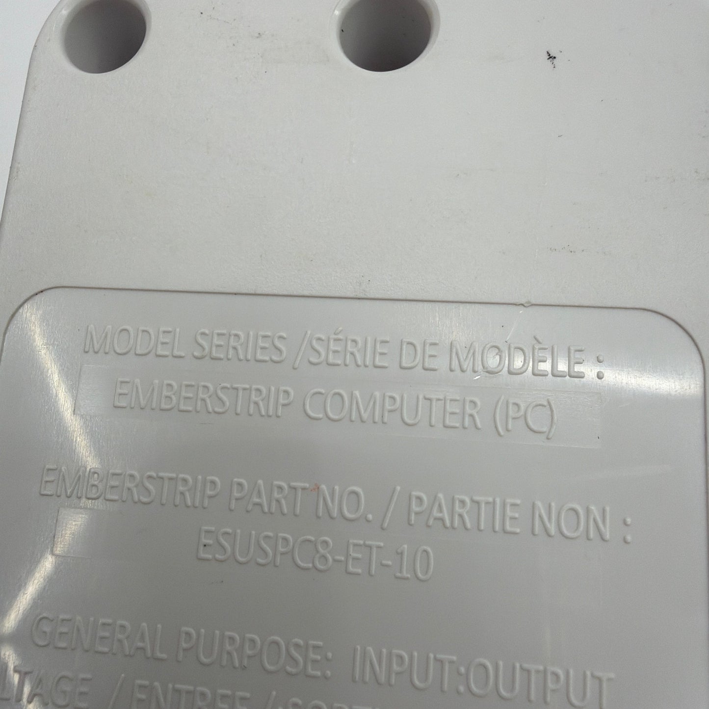 Embertec Emberstrip 8PC+ & 8AV+ Power Strip Lot Tested No Sensor