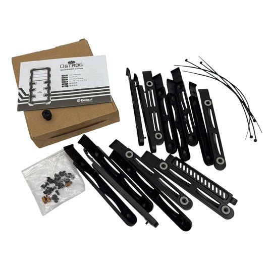 Enermax Ostrog Giant ECA3280 HDD Holders/Drive Trays Lot of 14 + PCIe Slot Cover