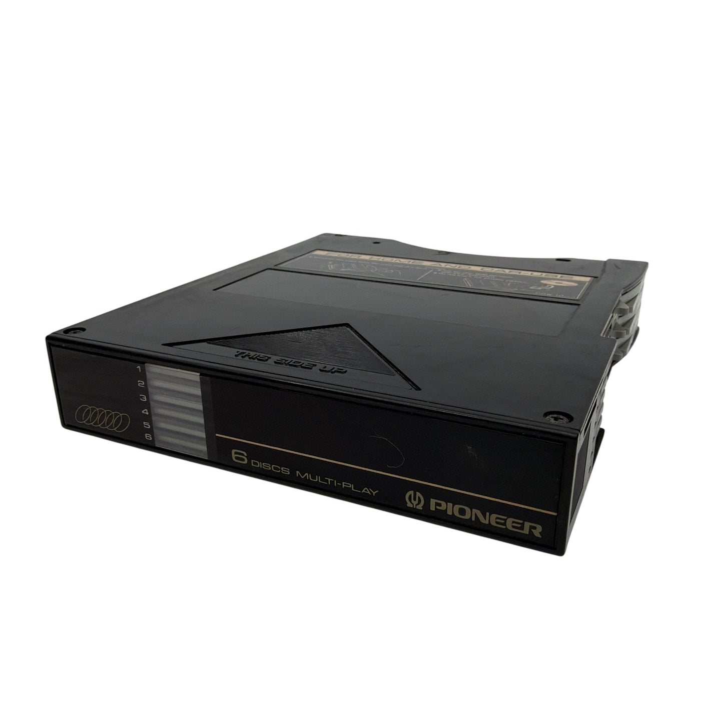 Pioneer PRW-1023 6-Disc CD Changer Magazine Cartridge Audi OEM Black