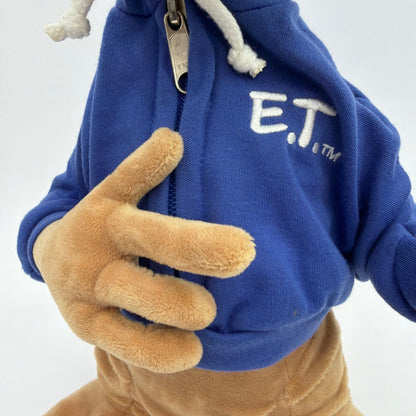 Universal Studios E.T. the Extra-Terrestrial Plush Blue Hoodie w/ Tag