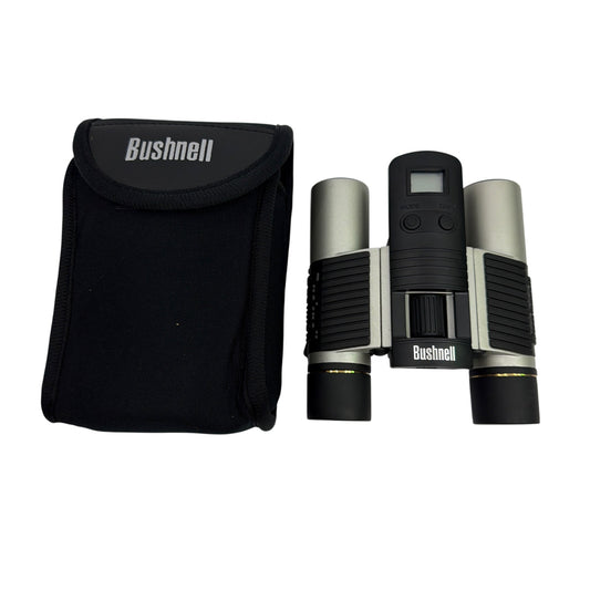 Bushnell Digital Camera Binoculars with LCD and Case For Parts/Repair