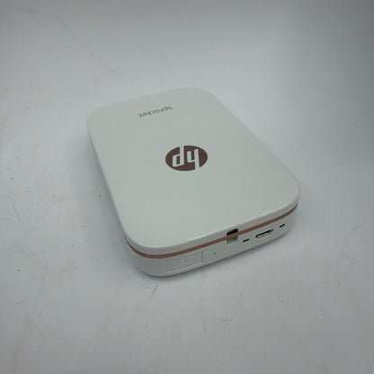 HP Sprocket 100 Portable 2x3 Photo Printer White Rose Gold X7N07A