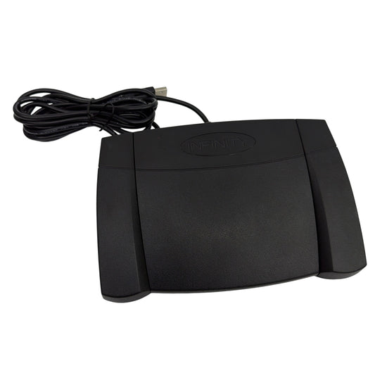 HTH Engineering Infinity HDP-3S IN-USB3 USB Transcription Foot Pedal