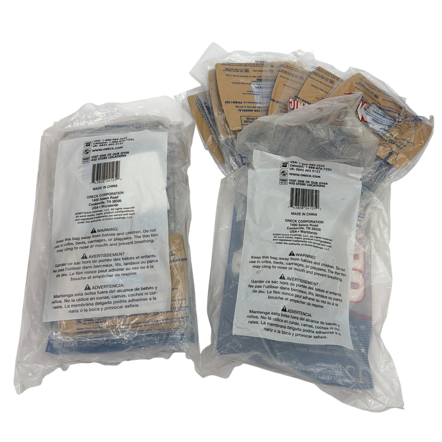 Oreck PKBB120F Celoc Charcoal Hypo-Allergenic Vacuum Bags 17 Count BB Handheld