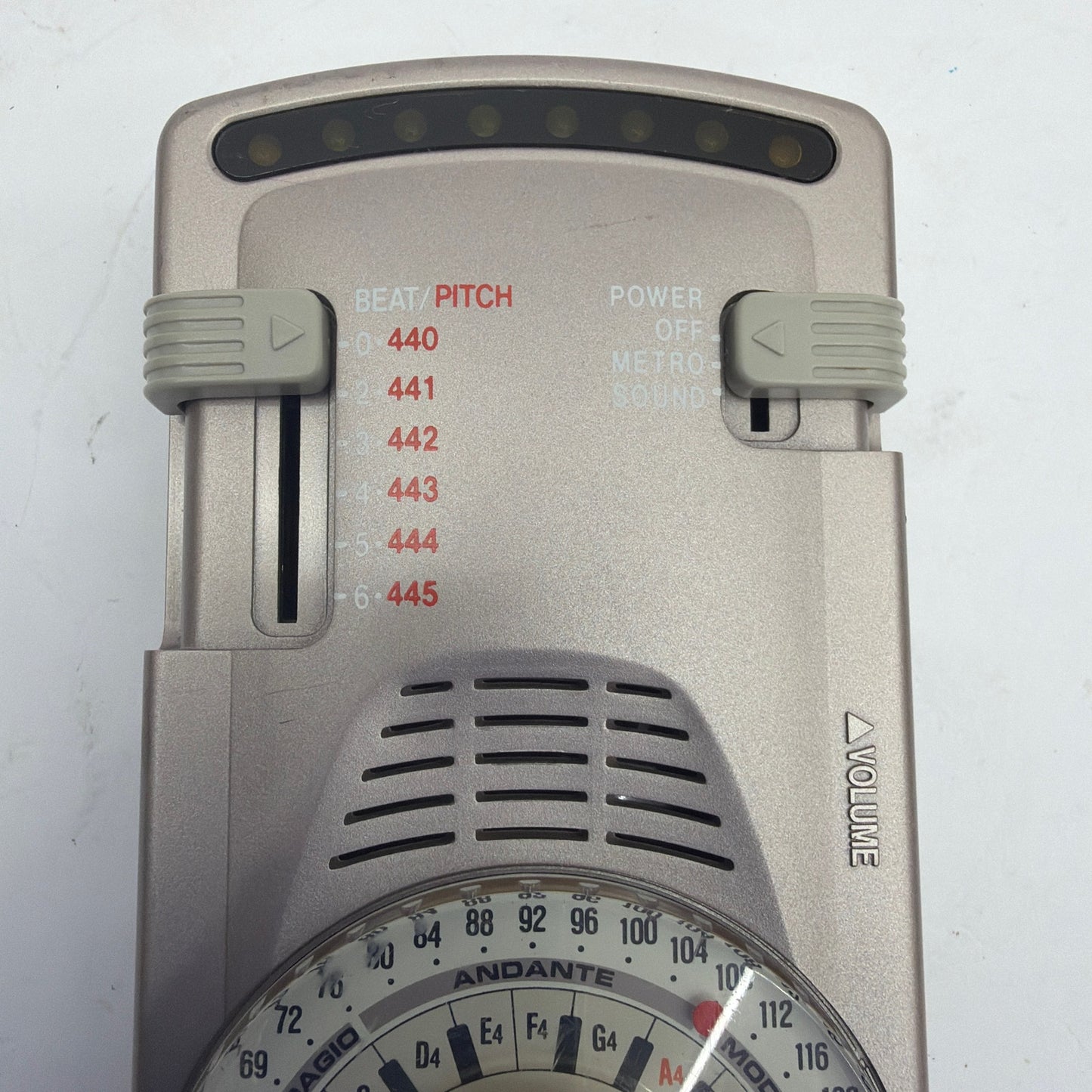 Seiko SQ-88 Quartz Metronome Made in Japan Silver
