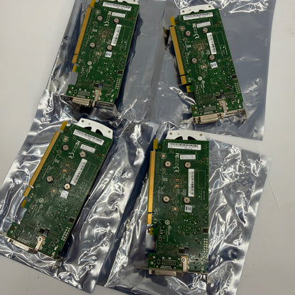 Lot of 4 NVIDIA Quadro K620 2GB GDDR3 PCIe Graphics Cards DisplayPort DVI