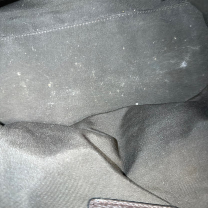 Coach Signature Jacquard Tote Shoulder Bag Brown Tan