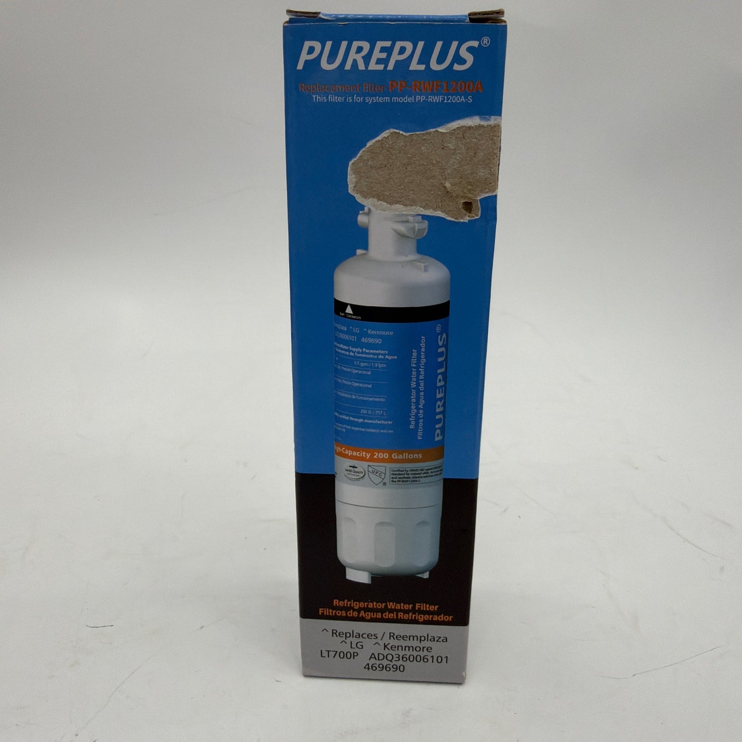 PUREPLUS PP-RWF1200A Refrigerator Water Filter Replacement for LG LT700P ADQ360…