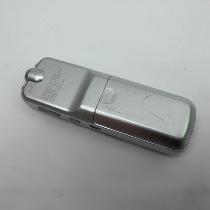 Sony ICD-BX140 Digital Voice Recorder Silver Black Tested Working