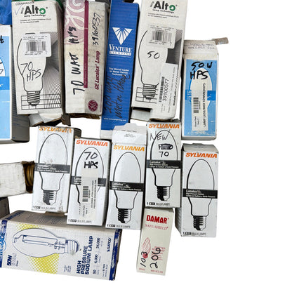 Large Mixed Lot HID / HPS / Metal Halide & Halogen Lamps + Ballasts – School Sur