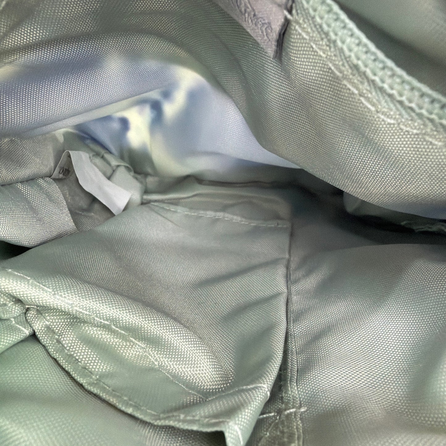 Kipling Small Blue White Print Crossbody Bag With Monkey Keychain