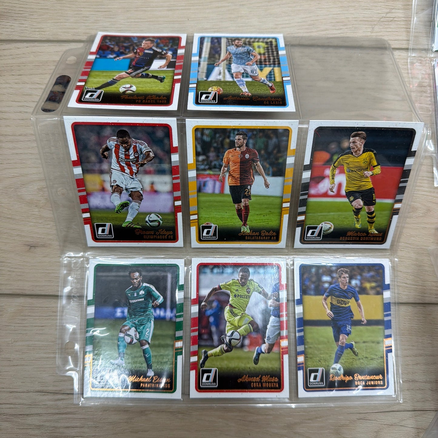 Lot of 60 Soccer Trading Cards Panini Adrenalyn XL Road to 2014 + Donruss Mix