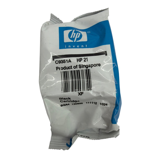 HP 21 Black Ink Cartridge C9351A (Product of Singapore)