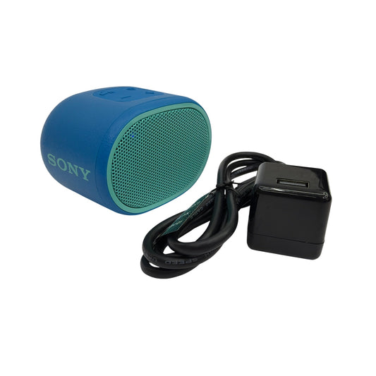 Sony SRS-XB01 Portable Bluetooth Speaker Blue/Green w/ Charger Tested Working