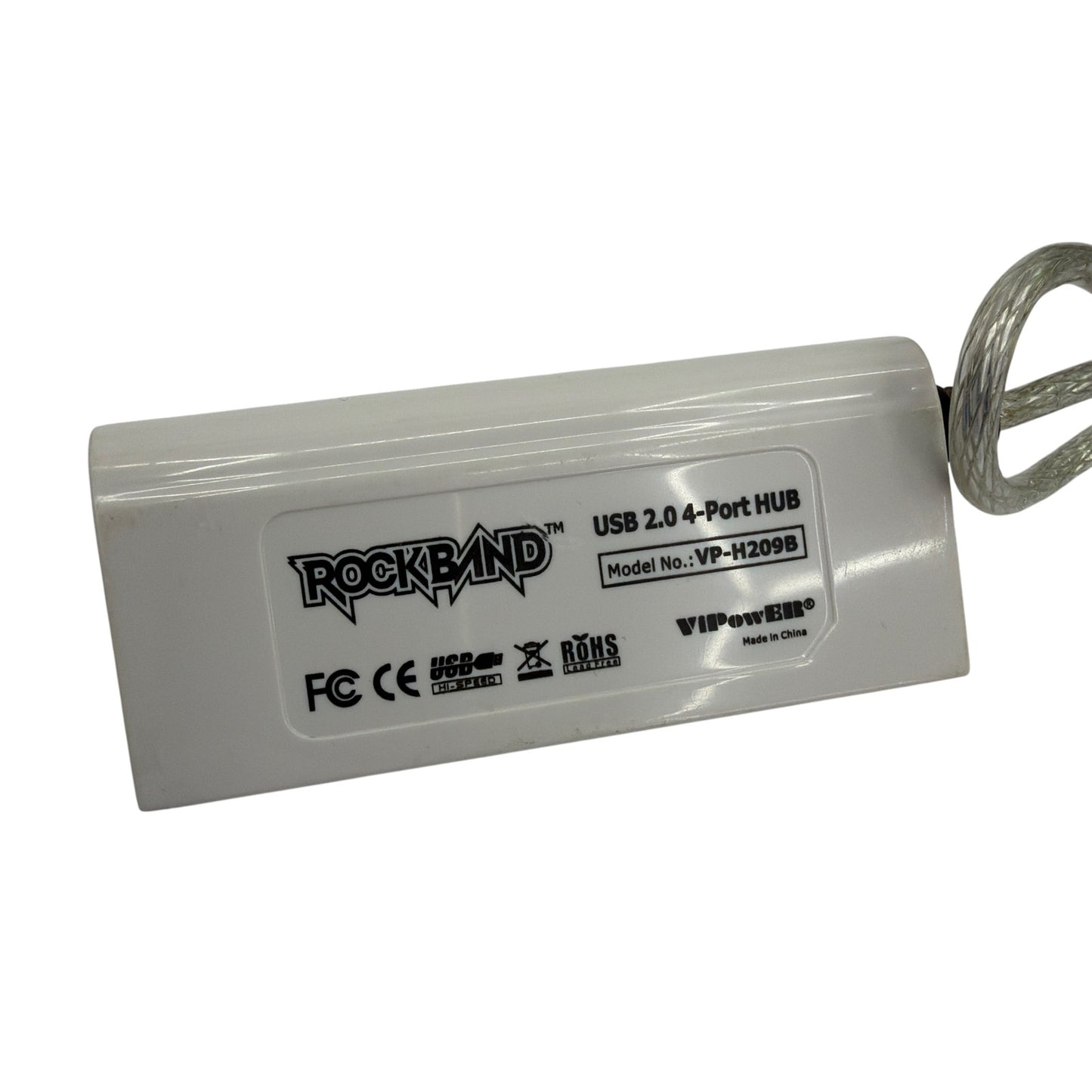 ViPowER Rock Band USB 2.0 4-Port Hub VP-H209B Tested Working