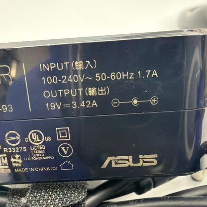 ASUS AC Adapter Charger PA-1650-93 19V 3.42A 65W Tested Working