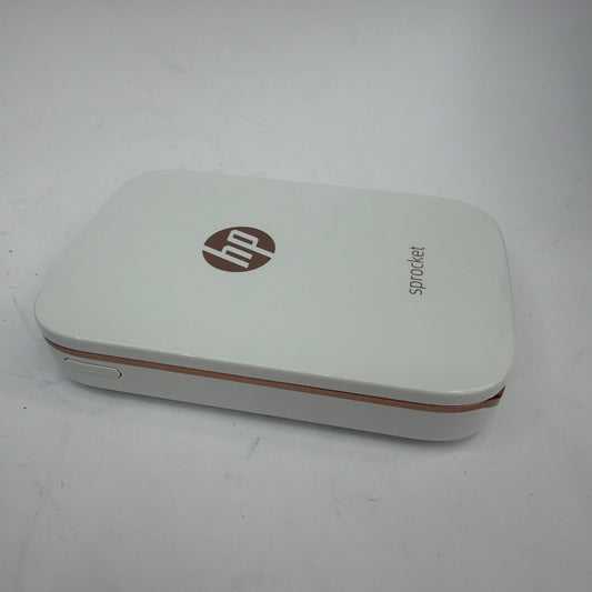 HP Sprocket 100 Portable 2x3 Photo Printer White Rose Gold X7N07A