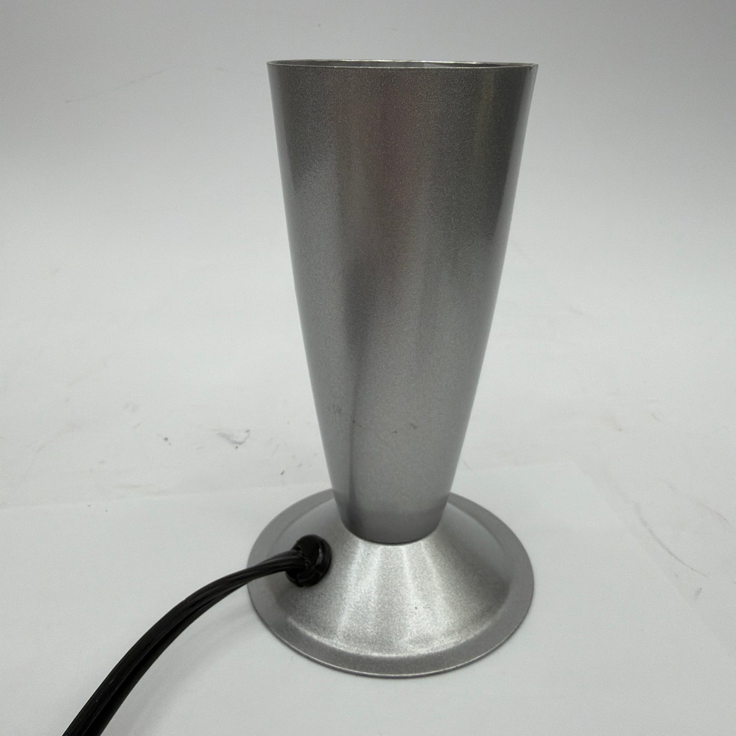 Pliable Art Lamp 33PM Model 602S Silver Rocket Lava Lamp Base and Cap Tested