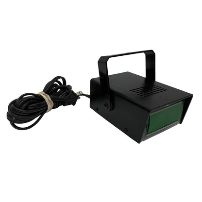 Mini Strobe Light Black Corded DJ Party Light with Speed Control