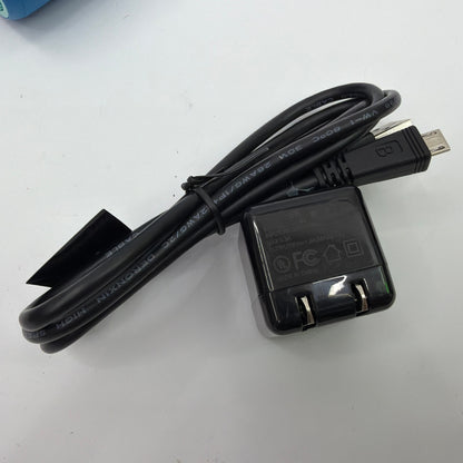 Sony SRS-XB01 Portable Bluetooth Speaker Blue/Green w/ Charger Tested Working