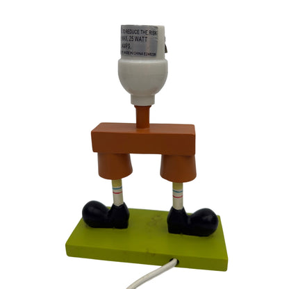 SpongeBob SquarePants Legs Novelty Table Lamp 8 in Tall Tested Working