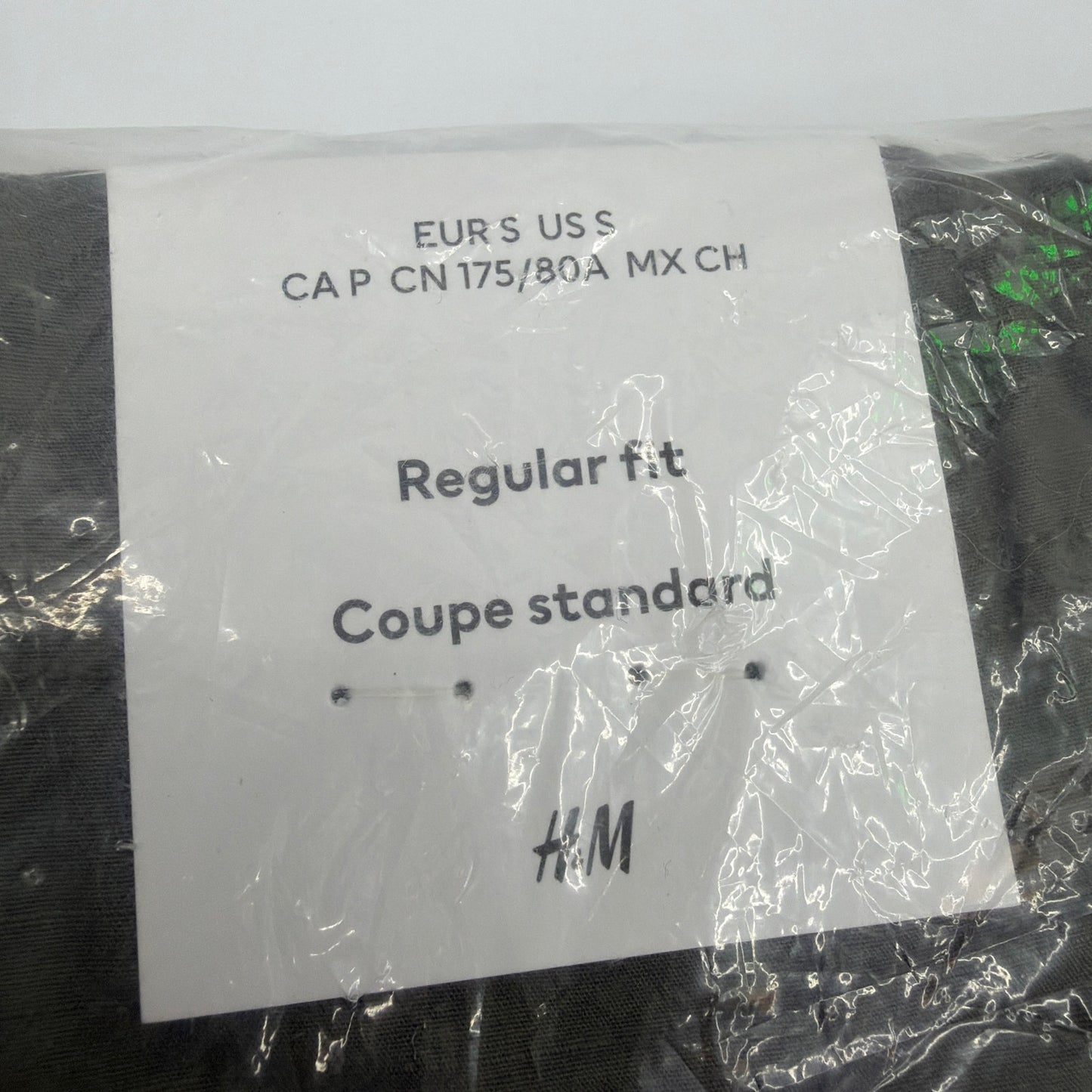 H&M Regular Fit Pants Dark Green US Small