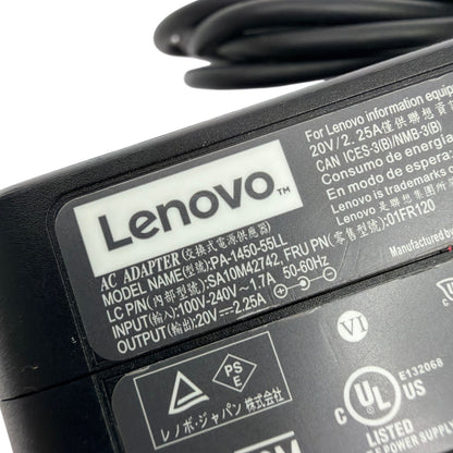 Lenovo 45W AC Adapter PA-1450-55LL 20V 2.25A Laptop Charger SA10M42742