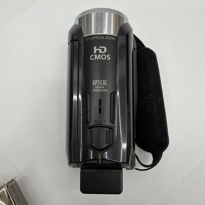 Canon VIXIA HF R300 Camcorder Black Tested Working