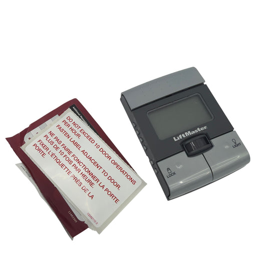 LiftMaster Garage Door Opener Wall Control Panel With LCD Display For Parts