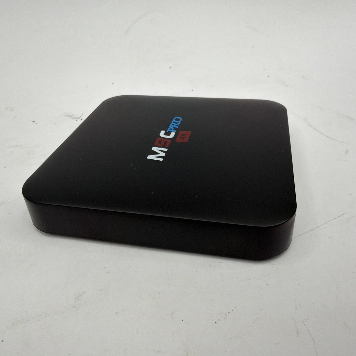 M9C Pro 4K Android TV Box 8GB Media Streamer with Power Adapter