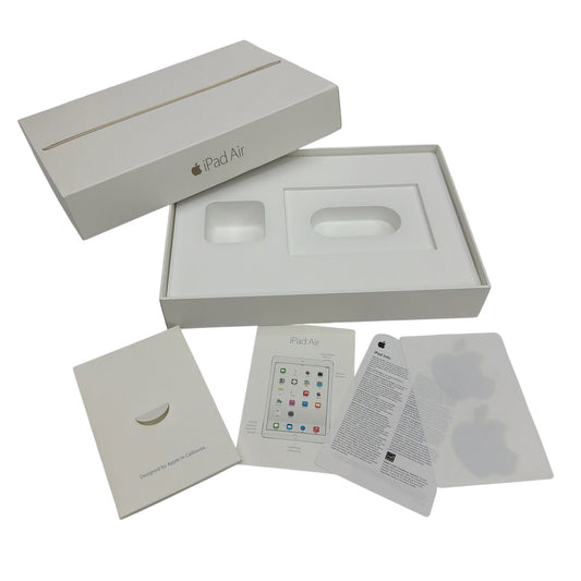 Apple iPad Air Wi‑Fi 64GB Gold Box with Original Papers & Stickers A1566 MH182LL