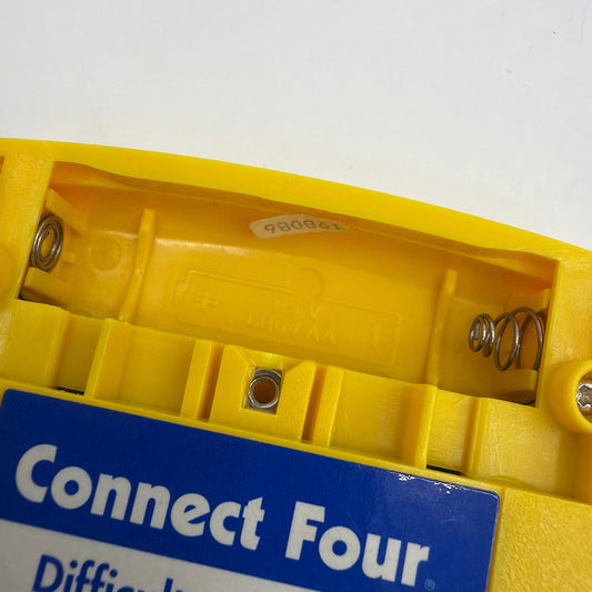 Milton Bradley Connect Four Electronic Handheld Game 1995 Model 4634 Tested