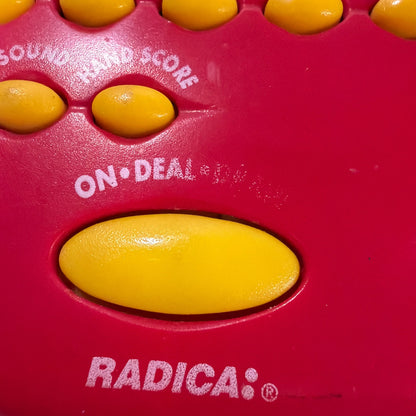 Radica Pocket Poker Draw & Deuces Handheld Electronic Game Red