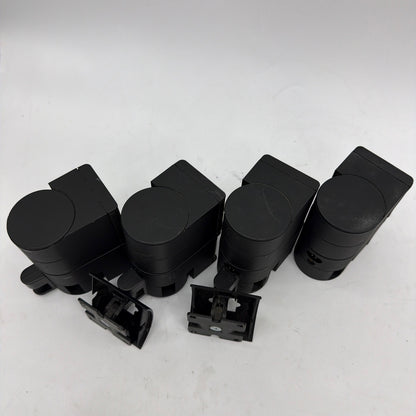 Lot of 4 Bose Cube Satellite Speakers With Wall Mount Brackets Tested Working