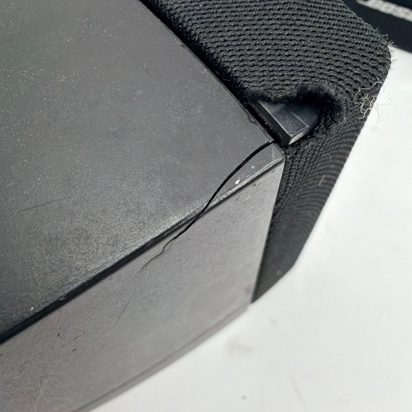 Bose Black Cube/Satellite Speakers Pair Tested Working Grilles Broken